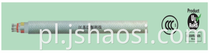 Pure nickel mica wrapped wire